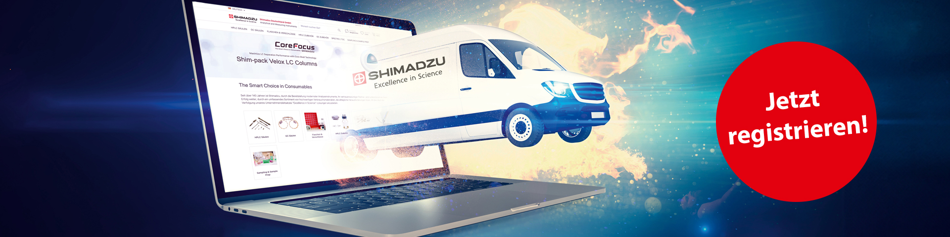 Der Shimadzu Webshop