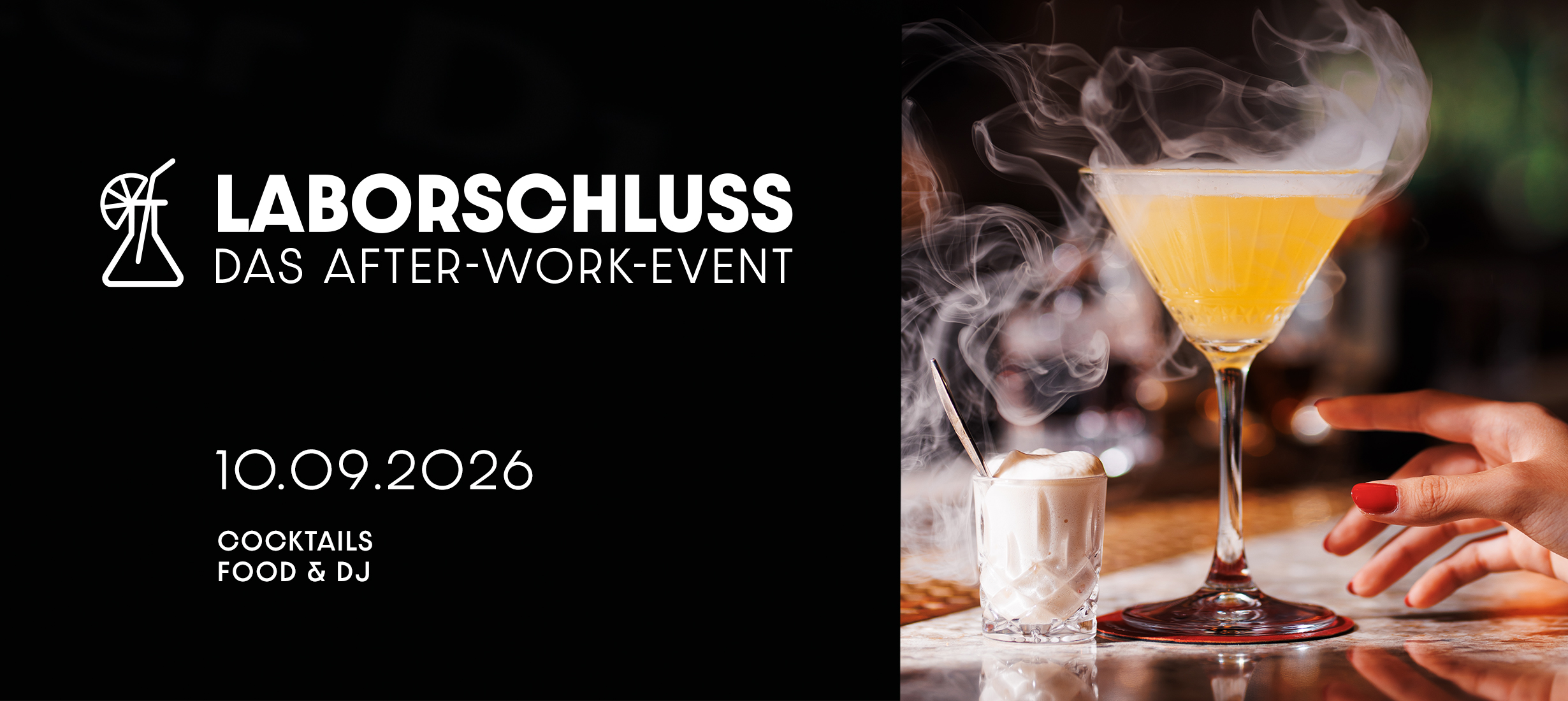 Laborschluss das After-Work-Event