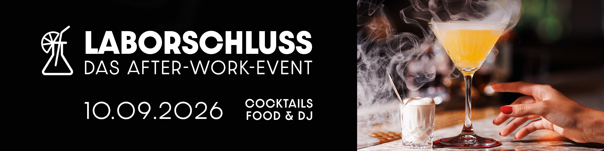Laborschluss: das After-Work-Event am 10.09.2026