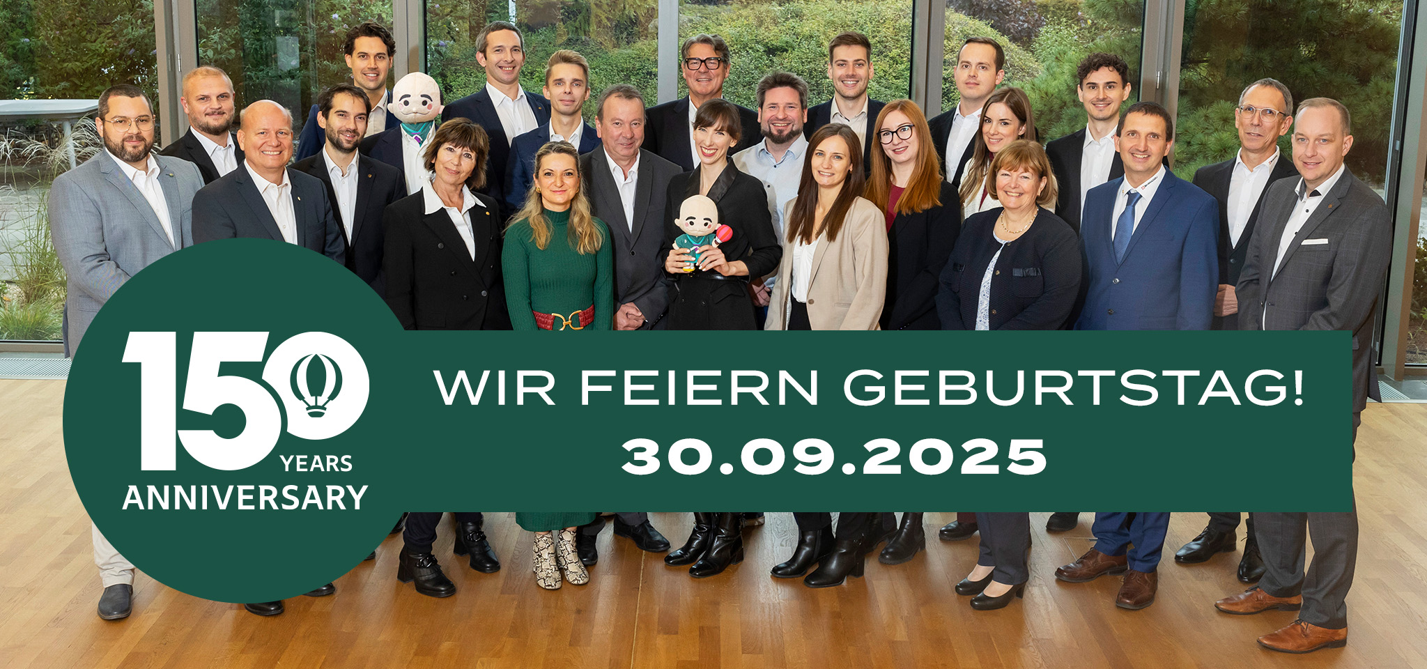 Team Shimadzu Österreich feiert 150. Jubiläum